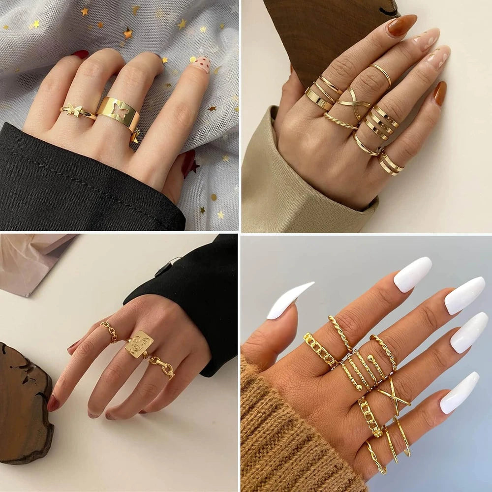 Vintage Stackable Ring Set