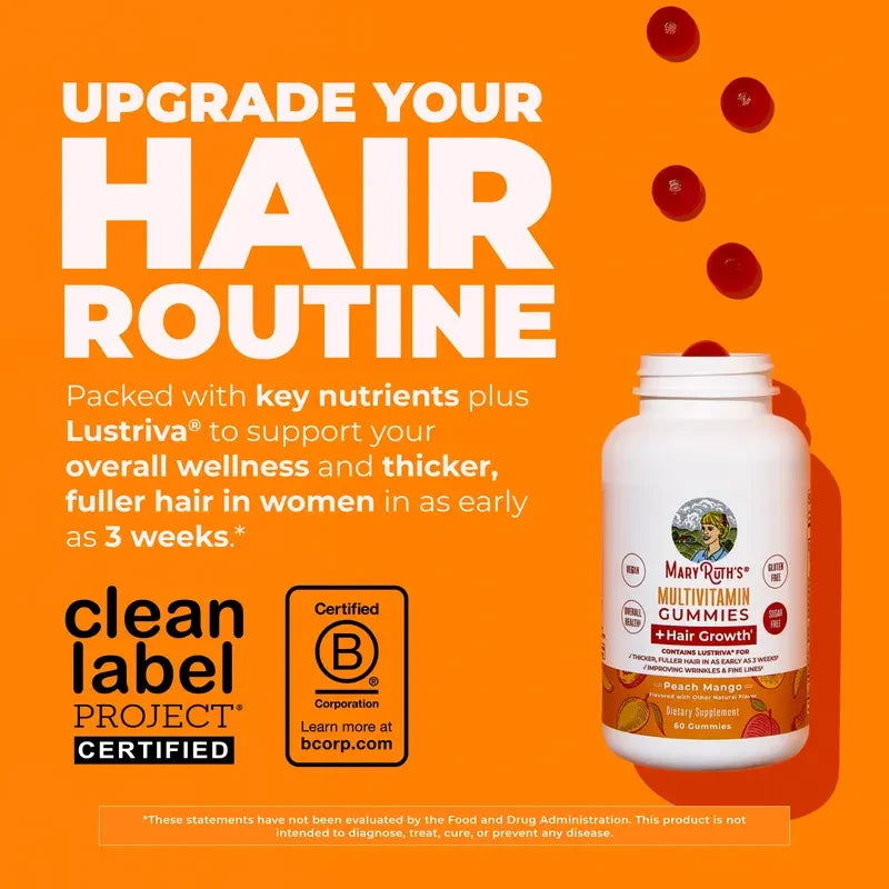 MaryRuths Multivitamin Hair Growth Gummies